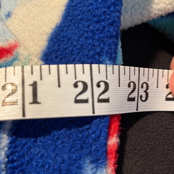 EXC Patagonia 2016 Fleece Synchilla Snap-T Feather Dance Channel Blue Women’s L - Picture 10 of 15